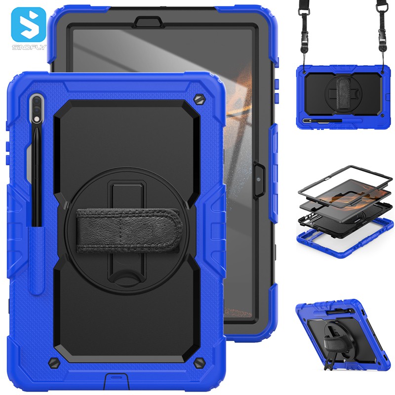 Shoulder strap tablet cover for S8 plus 12.4(2022)